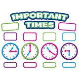 IMPORTANT TIMES MINI BULLETIN BOARD