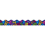 NUMBER TUMBLE BORDER