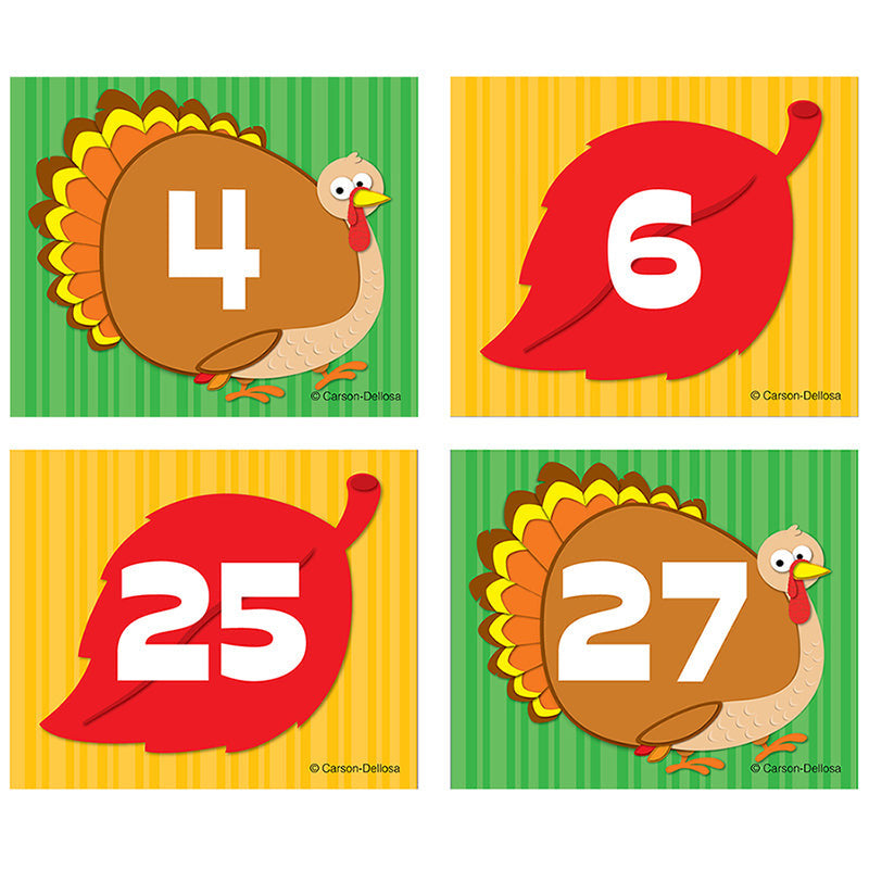 COVER-UP TURKEY/LEAF CALENDAR
