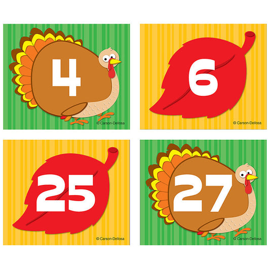 COVER-UP TURKEY/LEAF CALENDAR