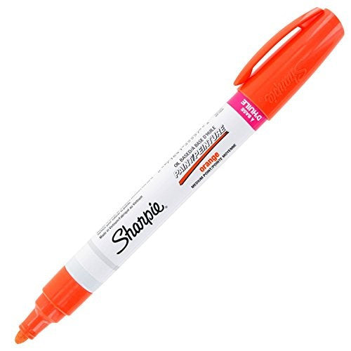 SHARPIE OIL BASE PAINT MARKER ORANGE MEDIUM