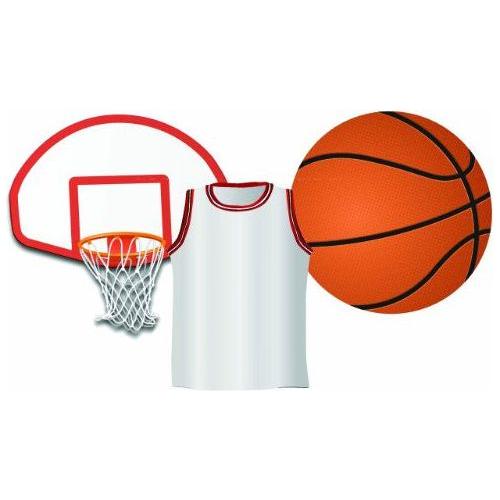 CUT-OUT BASKETBALL