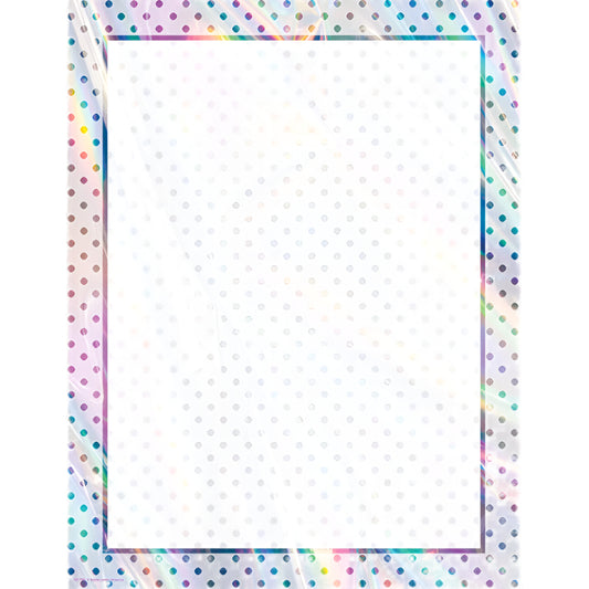 IRIDESCENT BLANK CHART