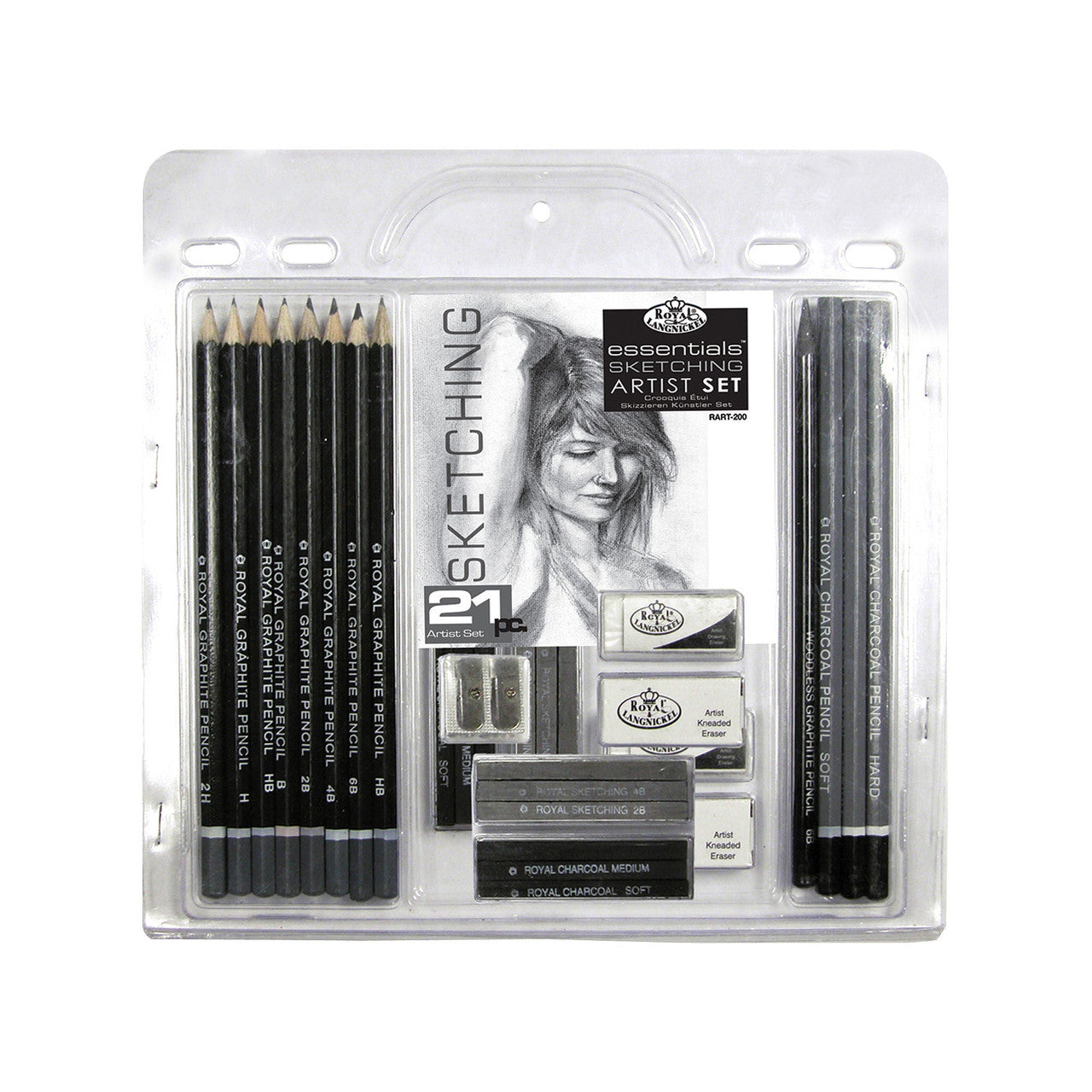 SKETCHING ARTIST SET 21 PC