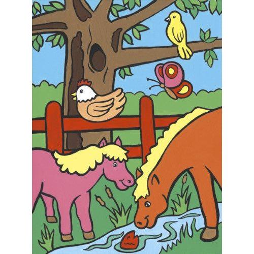 PAINTING BY NUMBERS FARM ANIMALS 10 PC