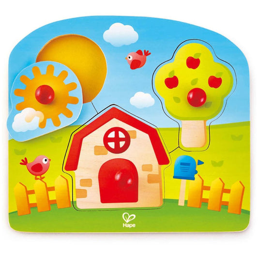 COUNTRY PEG PUZZLE 3PCS