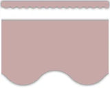 LIGHT MAUVE SCALLOPED BORDER