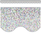 SILVER SPARKLE BORDER