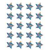 IRIDESCENT START STICKERS 120PCS