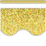 YELLOW SPARKLE BORDER