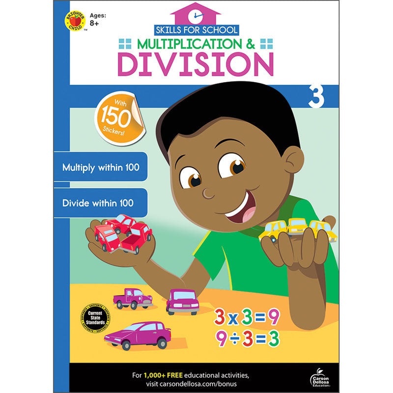MULTIPLICATION & DIVISION ACTIVITY BOOK GRADE 3