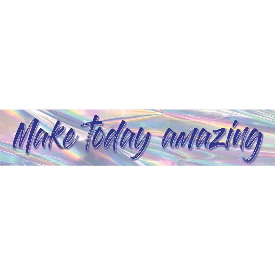 IRIDESCENT BANNER