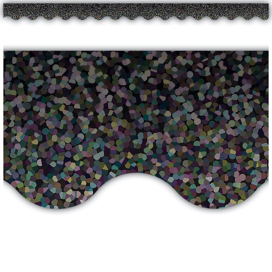 BLACK SPARKLE BORDER