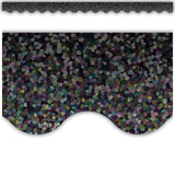 BLACK SPARKLE BORDER