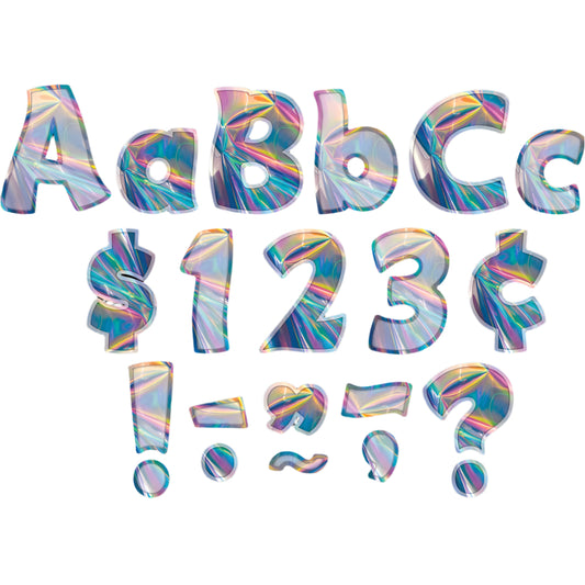 IRIDESCENT FUNTASTIC LETTER