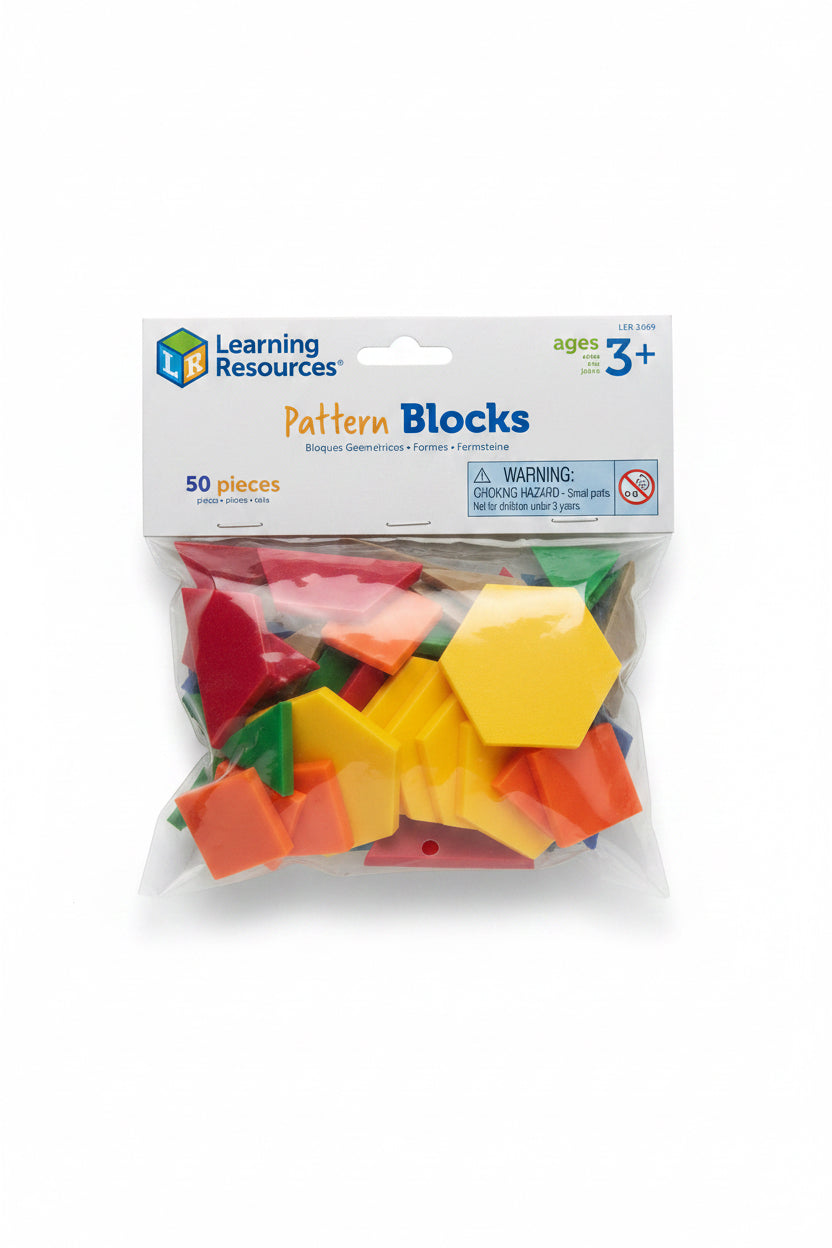 Pattern Blocks Smart Pack | Set of 50