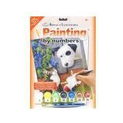 PAINTING BY NUMBERS FRIENDS AT PLAY 10 PC
