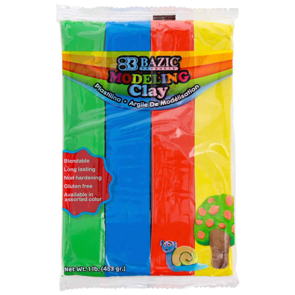 Primary Color 1 LBS| Modeling Clay | PQT4