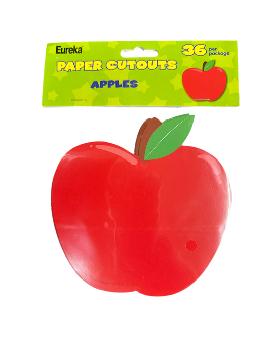 APPLE PAPER CUT-OUTS