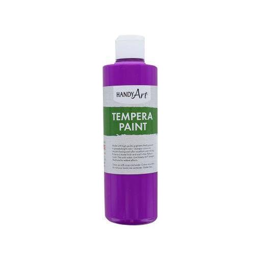 TEMPERA PAINT FLUORESC VIOLET 8 ONZ