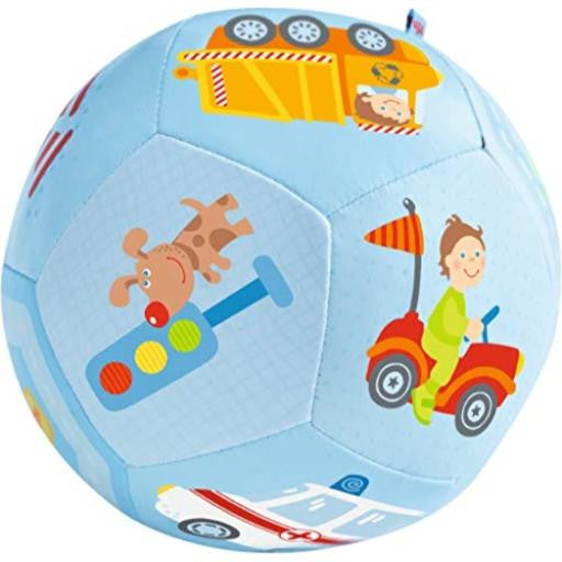 BABY BALL WORLD OF VEHICLES, 5 1/2"