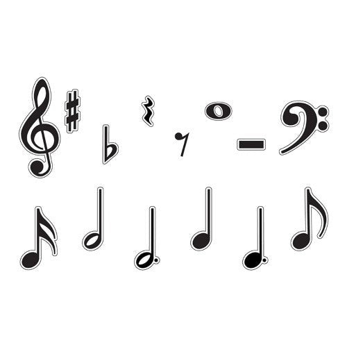 MUSIC SYMBOLS ACCENTS