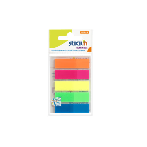 FILM INDEX, BLISTER: 5 X 25 BARRAS, 5 COLORES