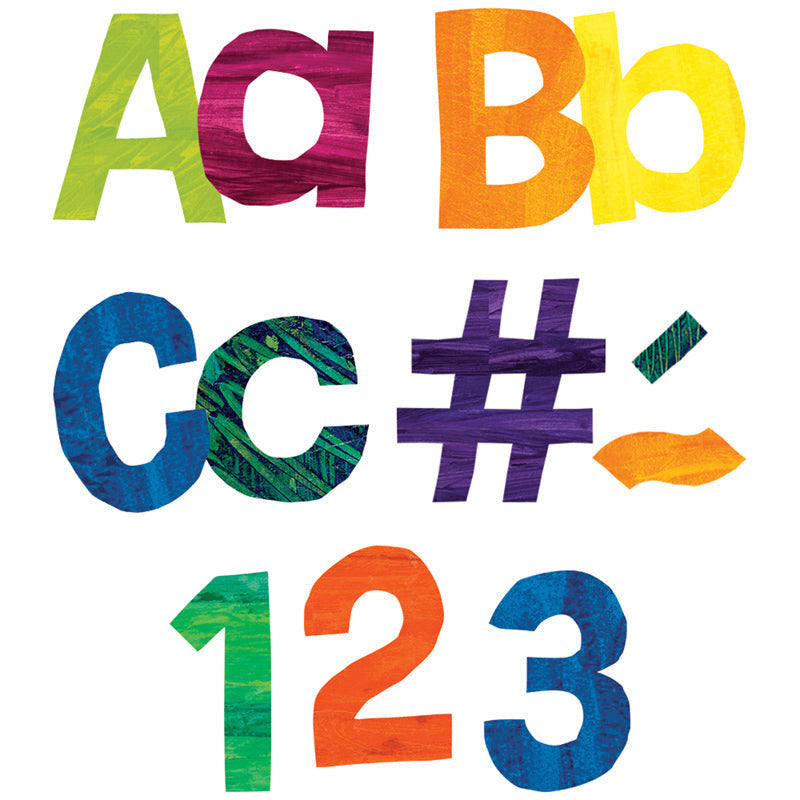 WORLD OF ERIC CARLE COLORFUL LETTERS