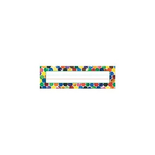 ERIC CARLE DOTS NAMEPLATES