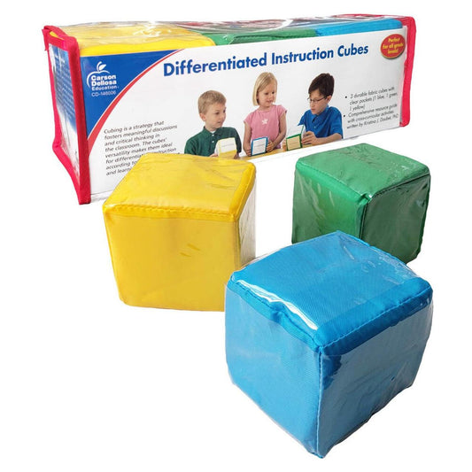 Differentiated Instruction Cubes Manipilative 3pcs