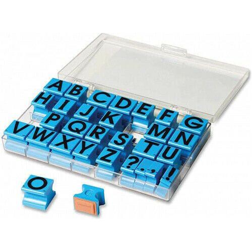 ALPHABET RUBBER STAMPS UPPERCASE