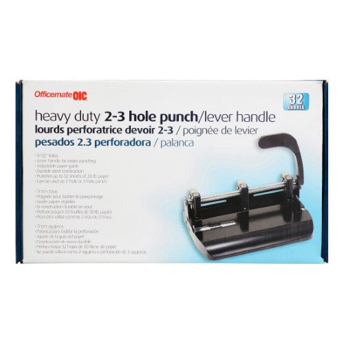 PAPER PUNCH HD 2-3 HOLES 32 PG