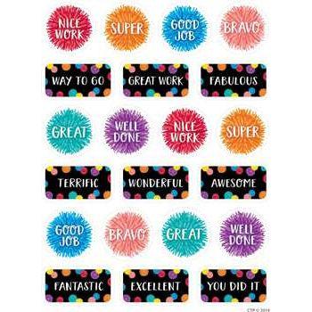 POM-POM REWARDS STICKERS 105 STICKERS