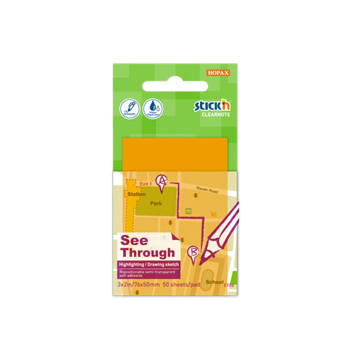 Clearnote 50 hojas, 3 x 2