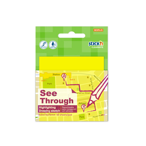 Clearnote 50 hojas, 3 x 3