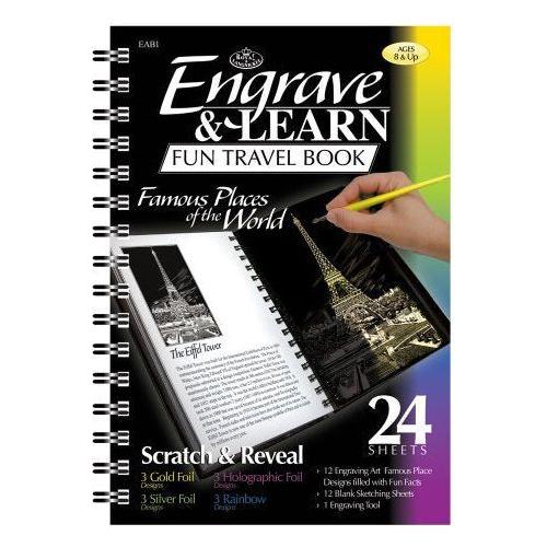 ENGRAVING GLOW IN DARK PLACES OF THE WORLD 25 PC