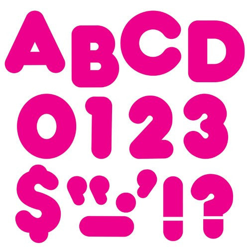 LETTERS CASUAL DEEP PINK