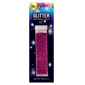 GLITTER FINE FUCHSIA 3/4 OZ