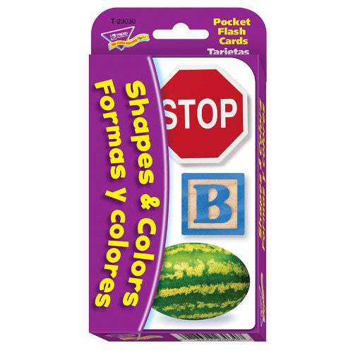 COLORS & SHAPES CARDS BILINGUAL