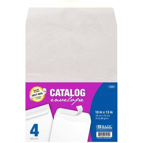 SELFT SEAL WHITE ENVELOPE 10" X 13" (BN-5452)