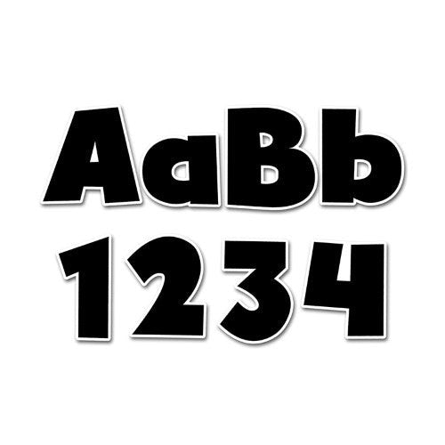 BOLD BLACK DESIGNER LETTERS