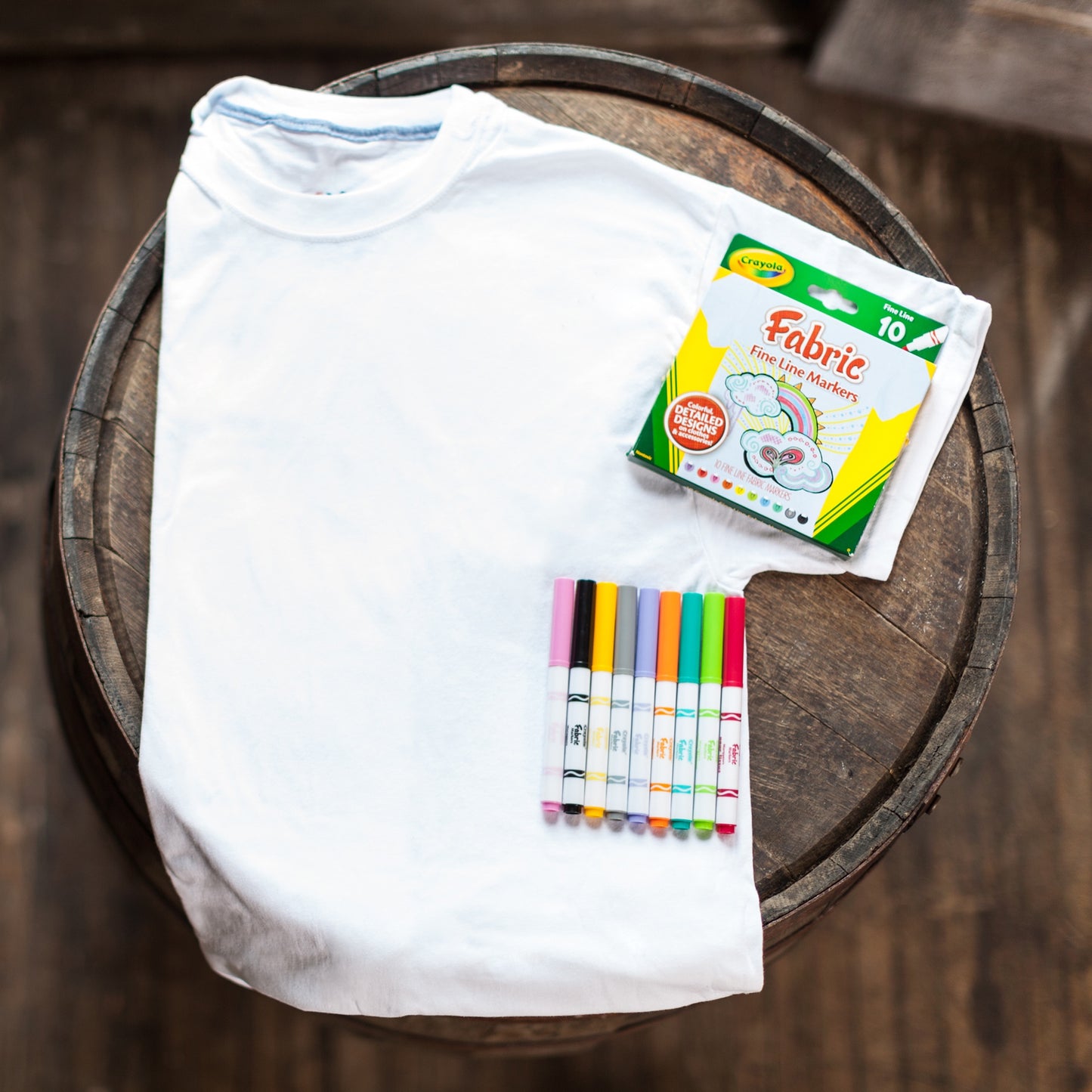 Crayola Fine Line Fabric Markers