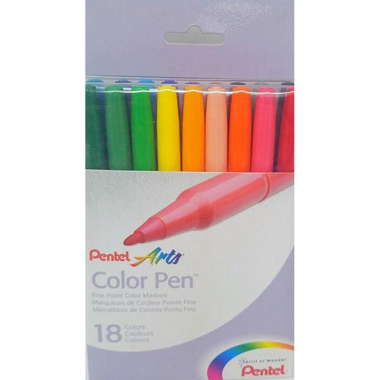 COLOR PEN 18 FINE POINT