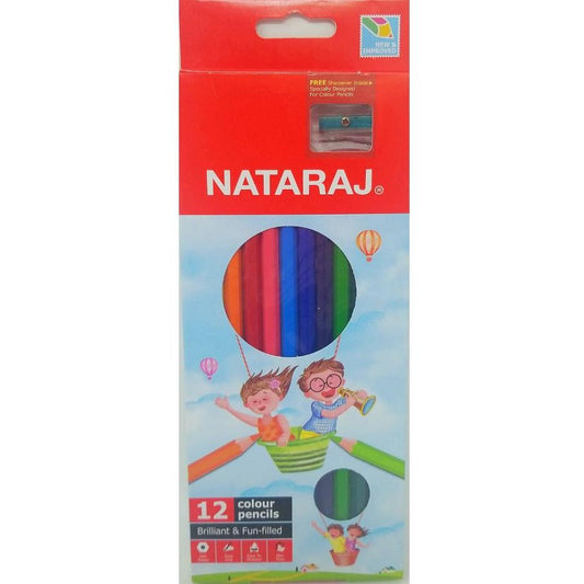 LAPICES DE COLORES CON SACAPUTAS CJ.12