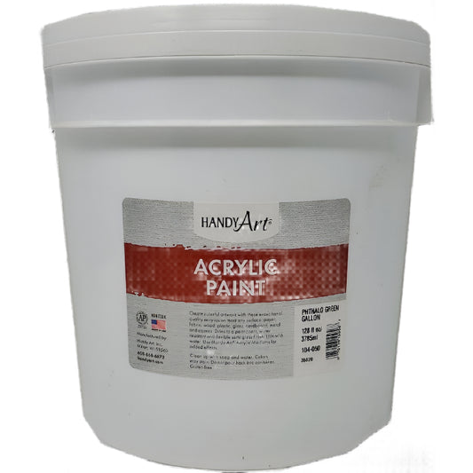 ACRYLIC PAINT PHTHALO GREEN GALLON