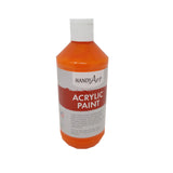 ACRYLIC PAINT CHROME ORANGE 8 ONZ