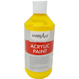 ACRYLIC PAINT CHROME YELLOW 8 ONZ