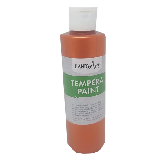 TEMPERA COOPER METALLIC 8 OZ