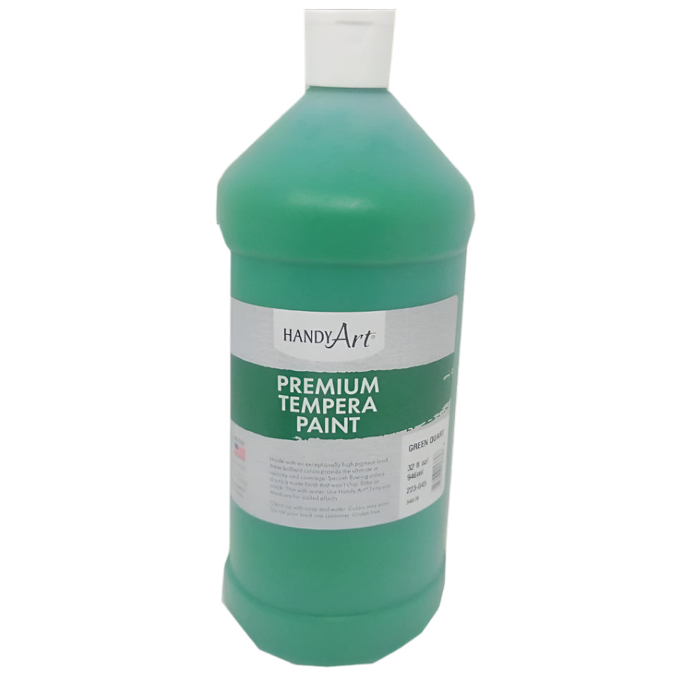 TEMPERA PREMIUM PAINT GREEN 32OZ