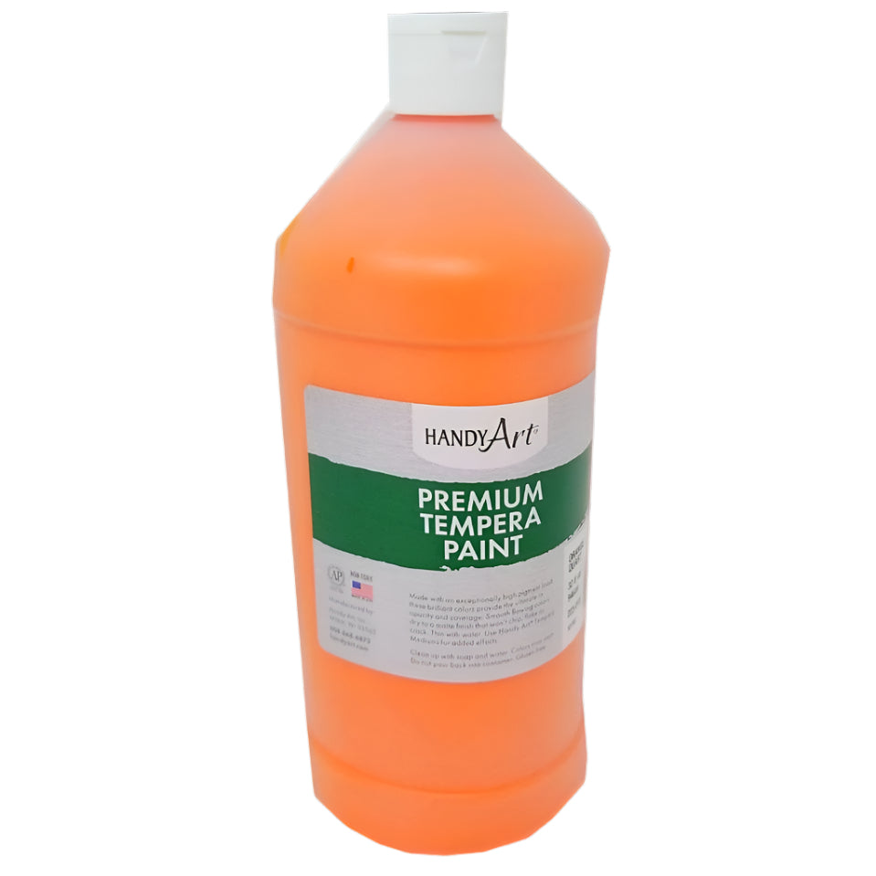 TEMPERA PREMIUM PAINT ORANGE 32OZ